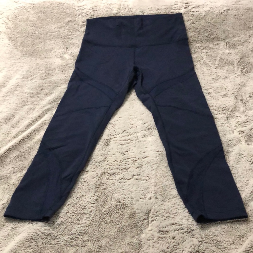 Lululemon Navy 7/8ths Wunderunder